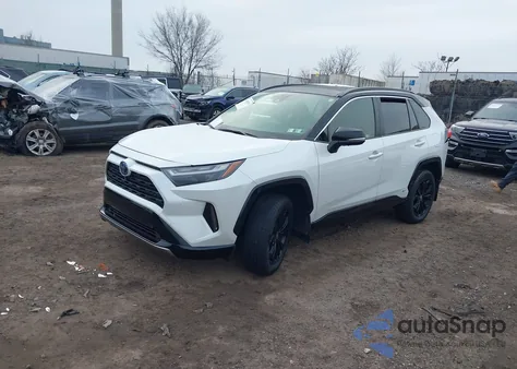 2023 Toyota Rav4 Hybrid Xse из США, поврежденный, VIN JTME6RFV9PJ035958